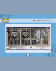 Stainless Steel Gate | Grills and StaireCase India - www.kingcraft.in