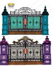 Royal Gate | Grills and StaireCase India - www.kingcraft.in