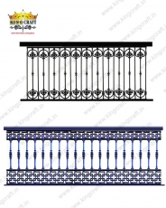 Casting Balcony | Grills and StaireCase India - www.kingcraft.in