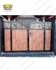 WPC Gate | Grills and StaireCase India - www.kingcraft.in